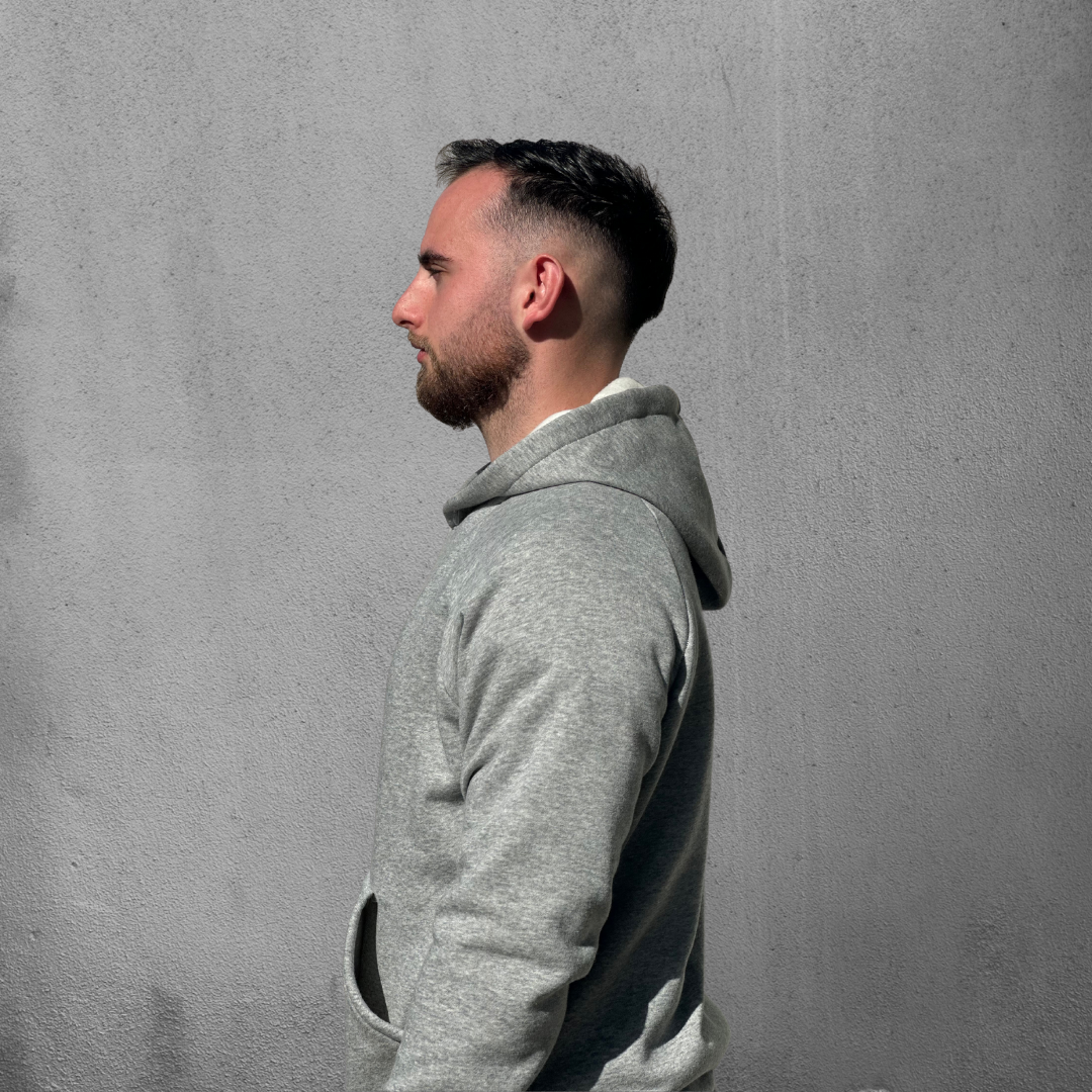 Grey Hoodie Men's