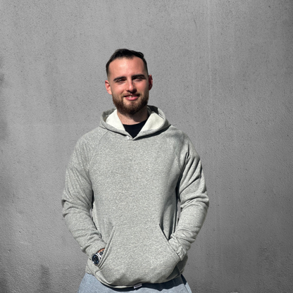 Grey Hoodie Men's