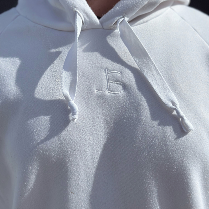 White Hoodie Men's