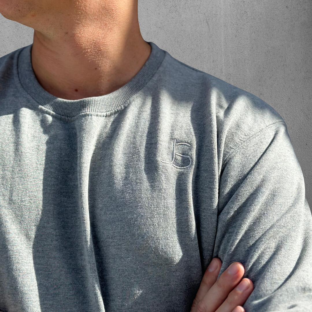 Grey Crewneck Men's