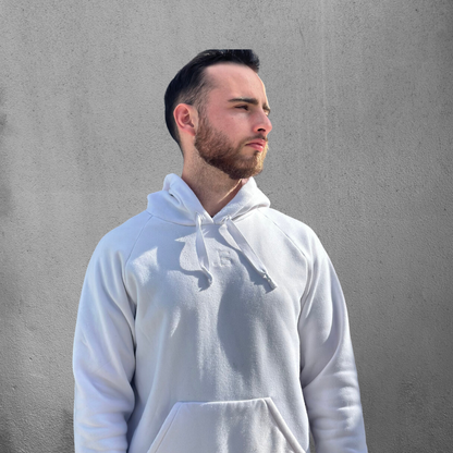 White Hoodie Men's